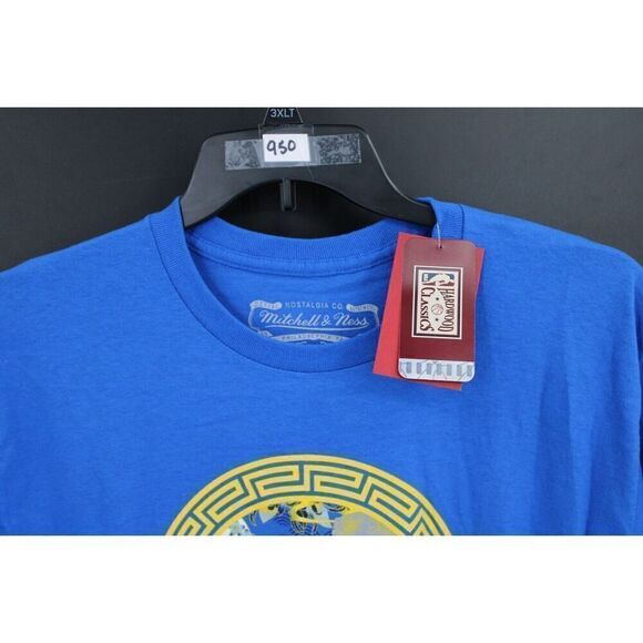 MITCHELL & NESS Men’s Denver Nuggets Tee Shirt Size Large - Picture 6 of 7